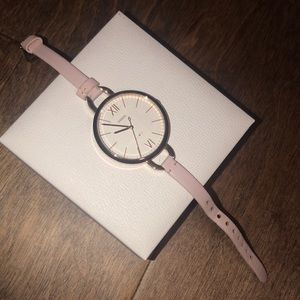 FOSSIL 14mm Watch - GENUINE LEATHER BAND